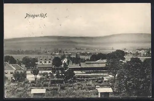 AK Pragerhof, Teilansicht mit Blick ins Land