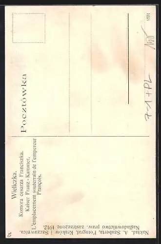 AK Wieliczka, Komora cesarza Franciszka, Kaiser Franz-Kammer