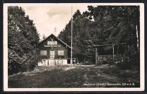 AK Neuhütten /Württ., Steinknickle, Schwäbisches Jugend-Lager