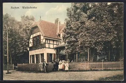 AK Aachen, Gasthaus Waldschenke