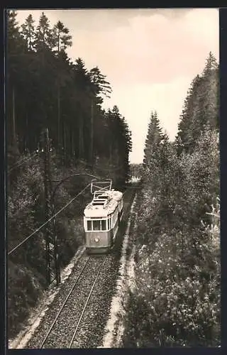 AK Gotha, Thüringer Waldbahn zwischen Gotha und Tabarz