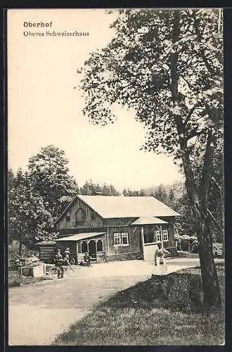 AK Oberhof / Thüringen, Oberes Schweizerhaus