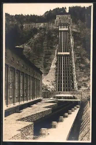 AK Walchensee, Walchenseekraftwerk Wasserleitungen