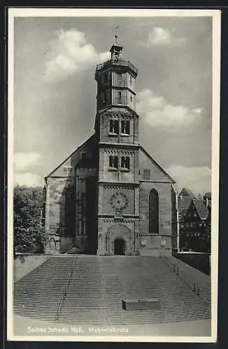 AK Schwäb. Hall, Blick auf die Michaeliskirche