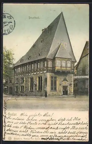 AK Goslar, Brusttuch, Badehallen