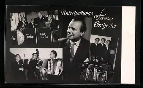 AK Unterhaltungs-Tanz-Orchester Dolf Gräf