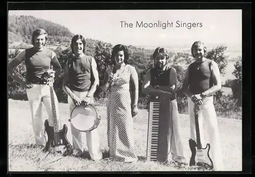 AK Mitglieder der Band The Moonlight Singers