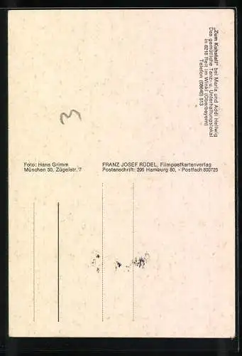 AK Portrait der Sängerin Maria Hellwig