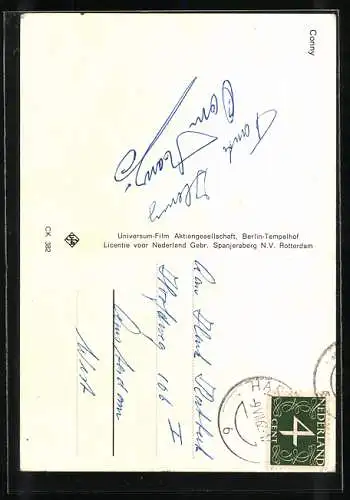 AK Musikerin Conny mit lächelndem Gesicht