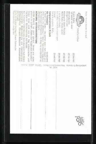 AK Musiker Peter Kraus im Profil