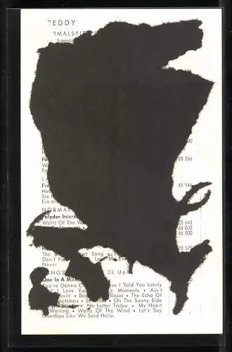 AK Musiker Freddy mit Gitarre