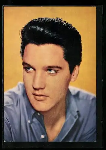 AK Musiker Elvis Presley im Portrait