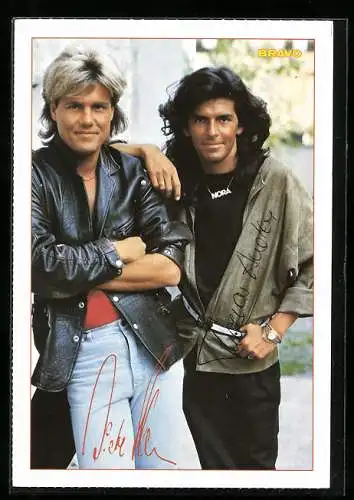 AK Musiker Thomas Anders und Dieter Bohlen, Modern Talking