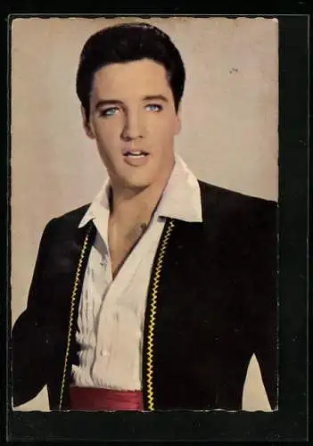 AK Musiker Elvis Presley in spanischer Tracht