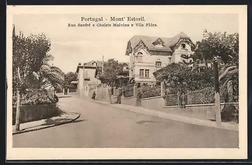 AK Mont` Estoril, Rua Sanfré e Chalets Malvina e Vila Flora