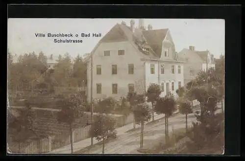 AK Bad Hall, Ville Buschbeck in der Schulstrasse