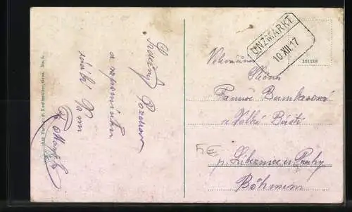 AK Zeltweg, Werks-Beamten-Hotel, Villa Sandri, Totalansicht