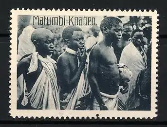 Reklamemarke Deutsch-Ost-Afrika, Benediktiner Mission, Matumbiknaben