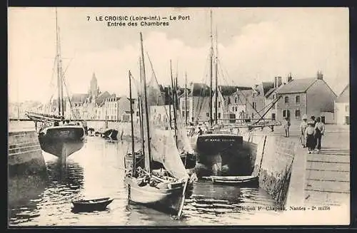 AK Le Croisic, Le Port Entrée des Chambres