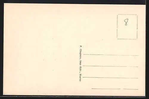 AK Le Croisic, Départ du Bateau d`Excursion pour Belle-Isle