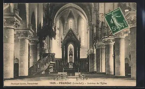 AK Fégréac, Intérieur de l`église