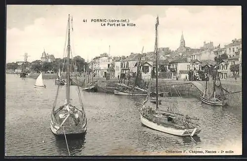 AK Pornic, Le Port et la Ville