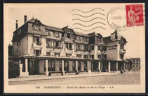 AK Pornichet, Hôtel des Bains et de la Plage