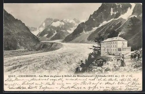 AK Chamonix, la mer de glace et hôtel du Montanvert