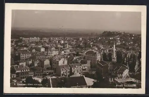 AK Plovdiv, Blick über die Dächer