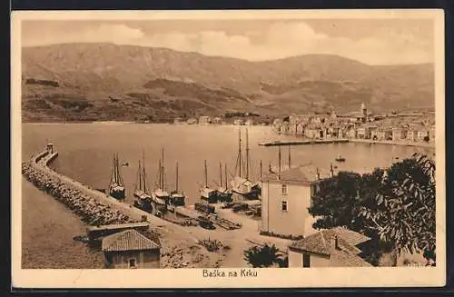 AK Baska na Krku, Panorama