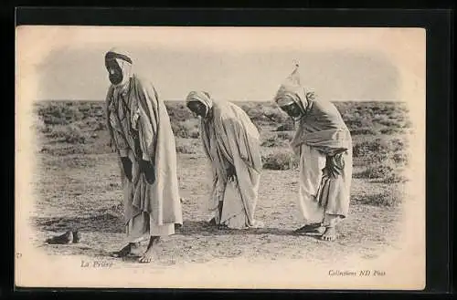 AK Sud de la Tunisie, La Prière, Muslime beim Gebet