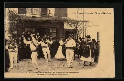 AK Fandango, Danse nationale des Basques au son de la guitare