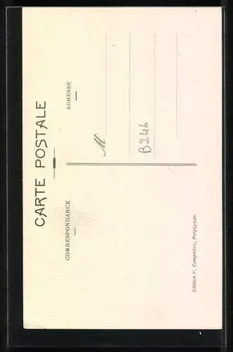 AK Junge Katalanin beim Lesen in Tracht