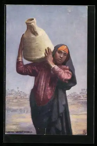 AK Woman Water Carrier