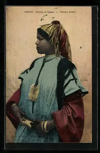 AK Maroc, Femme Arabe