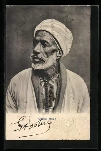 AK Cheikh arabe, arabische Volkstypen