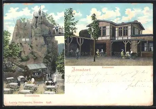 AK Kurort Jonsdorf, Restaurant Nonnenfels