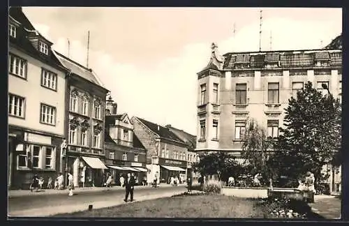 AK Burg / M., Platz der Opfer des Faschismus