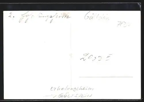 AK Gültstein, Erholungsheim mit Gartenanlage