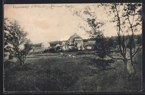 AK Lugsteinhof, Blick auf das Hotel