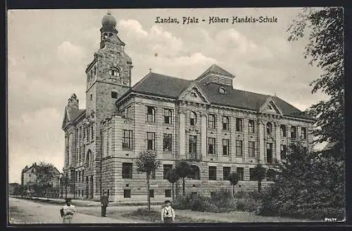 AK Landau /Pfalz, Höhere Handels-Schule