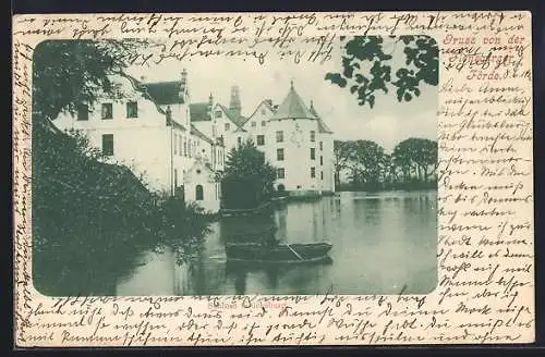 AK Flensburg, Flensburger Förde, Schloss Glücksburg