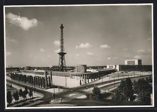 AK Berlin, Exposition territory on the radio tower