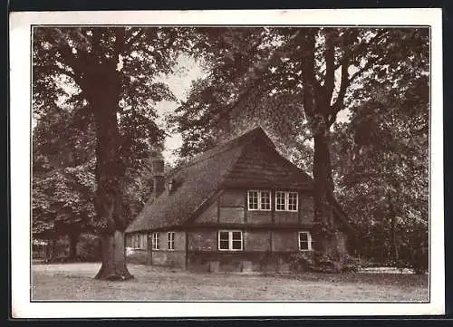 AK Hamburg-Horn, Gasthaus Rauhes Haus, Aussenansicht