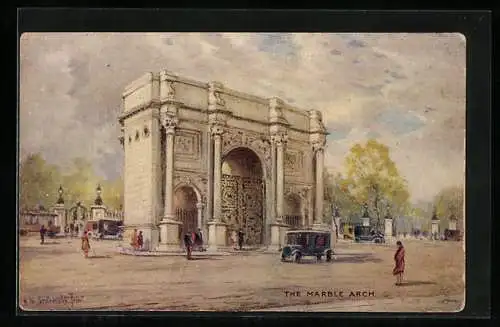 Künstler-AK Raphael Tuck & Sons Nr. 3584: The Marble Arch