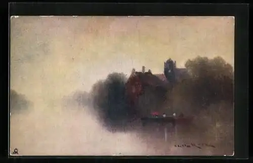 Künstler-AK Raphael Tuck & Sons Nr. 2577: Evening Mists