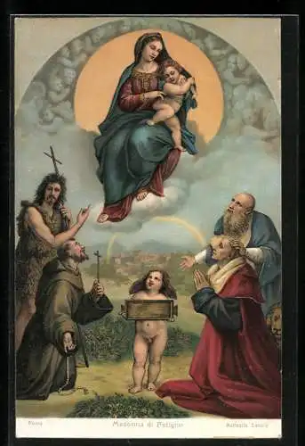 Künstler-AK Stengel & Co. Nr. 29810: Roma, Madonna di Foligno