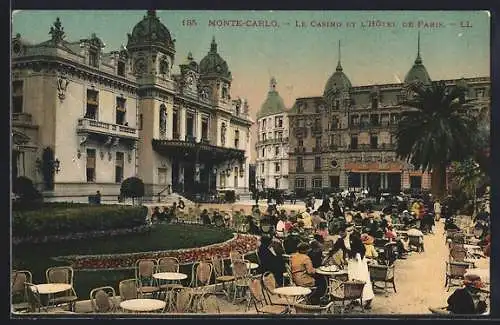 AK Monte-Carlo, Le Casino et l`Hôtel de Paris