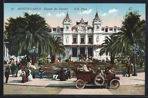 AK Monte-Carlo, Facade du Casino