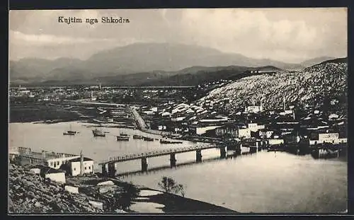 AK Shkodra, Flusspartie mit Brücke